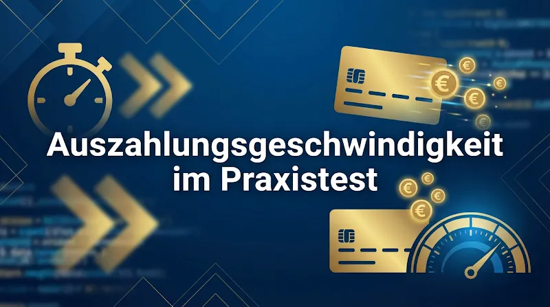 Auszahlungsgeschwindigkeit im Praxistest
